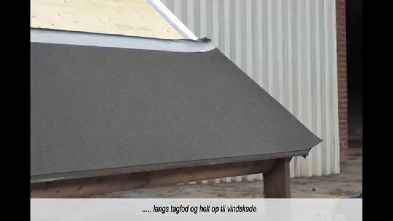 Montering Selvbyggerpap fra Phønix Tag Materialer A/S
