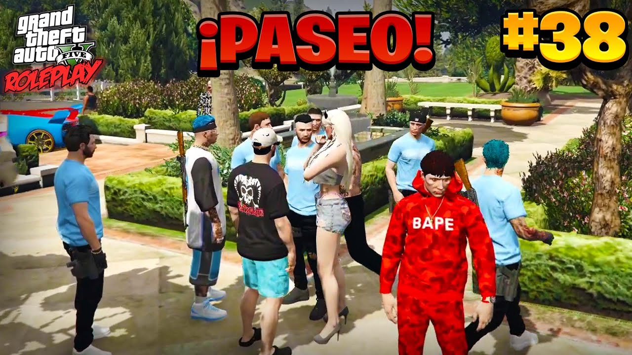 ¡ANDERSON ORGANIZA PASEO A LA MONTAÑA! | GTA V ROLEPLAY #38