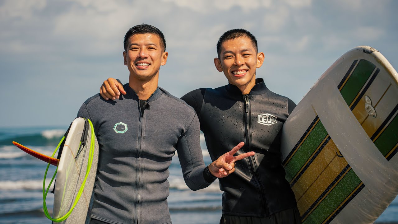 王信凱帶我體驗臺北衝浪🏄 & 露營⛺
