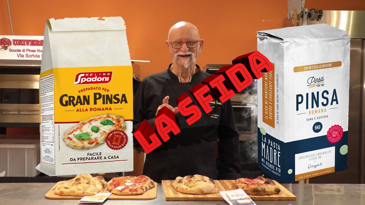 Pinsa For You v/s Spadoni: la sfida dei mix per Pinsa Romana