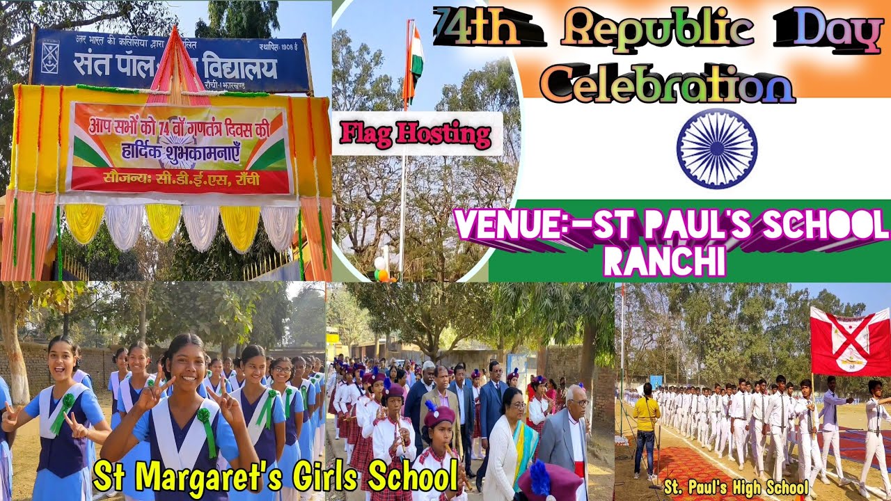 74th Republic Day parade in St Paul's School Ranchi #republicday #parade #stpauls #schoolband
