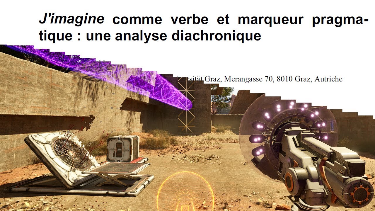 [Jeu Vidéo et Linguistique] Pragmaticalisation 
