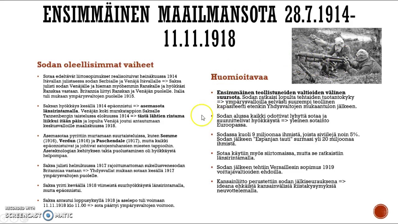 Ensimmäinen maailmansota
