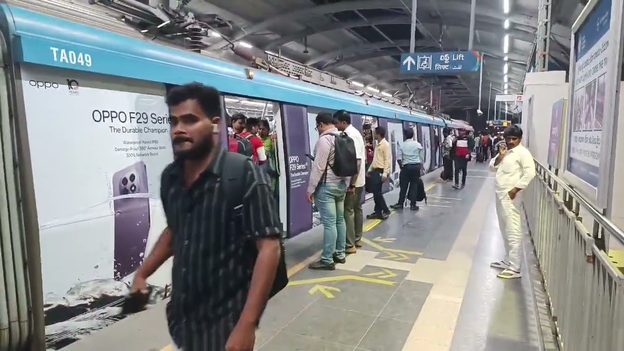 Metro Rail Branding l Advertising l Hyderabad l OPPO l F29 l Sai Balaji Digitals l 8143222000