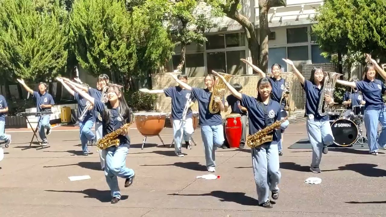 都立富士森高等学校吹奏楽部 学園天国@富士森祭（文化祭）2024/9/15