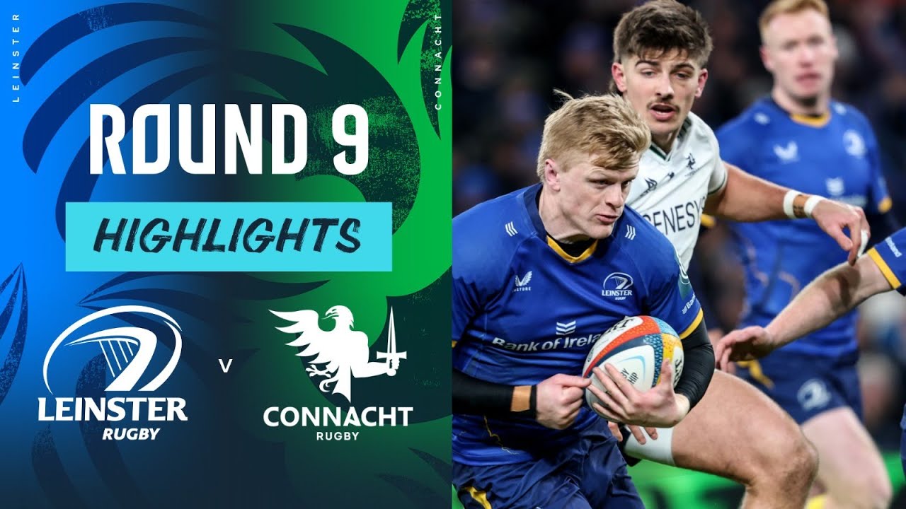 Leinster v Connacht | Highlights | Round 9 | URC 2025/26