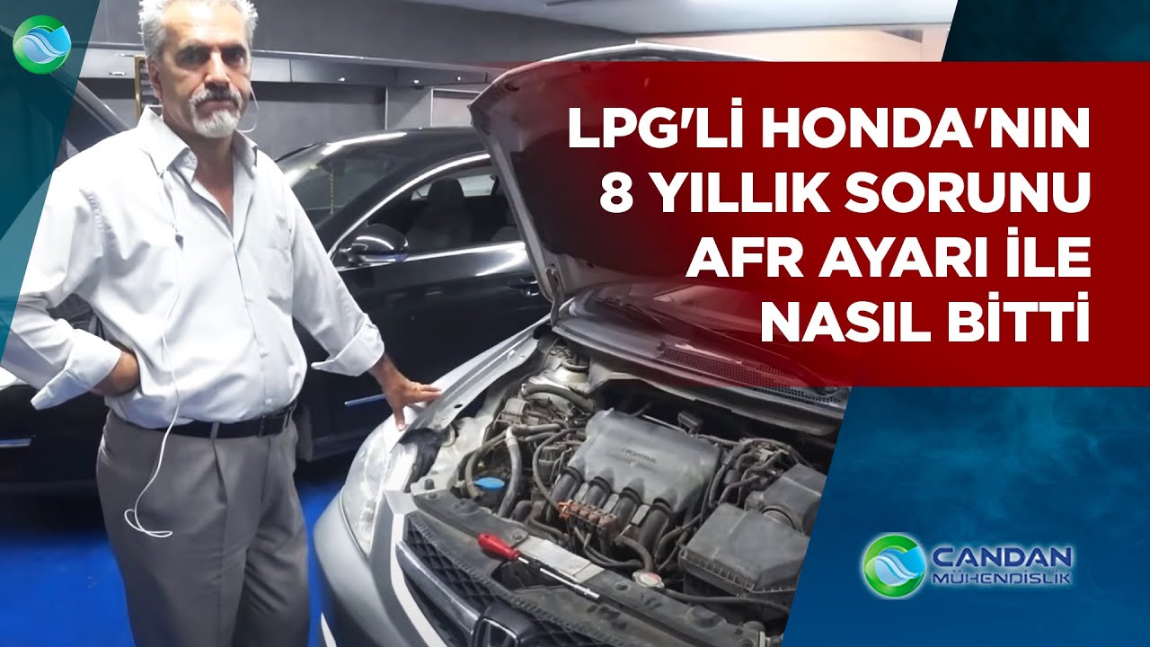 LPG'li Honda'nın 8 Yıllık Sorunu AFR Ayarı ile Nasıl Bitti !!