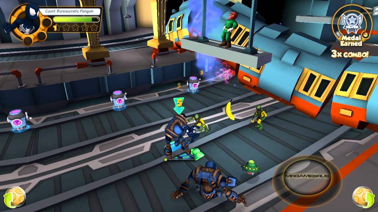 Marvel Super Hero Squad Online Black-Suited Spider-Man Gameplay- HD