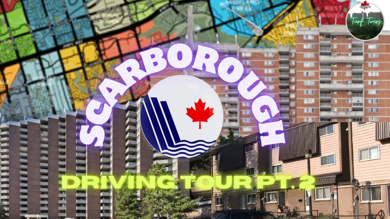 Driving tour of Scarborough, Ontario public housing Pt. 2 #driving #toronto #hoods