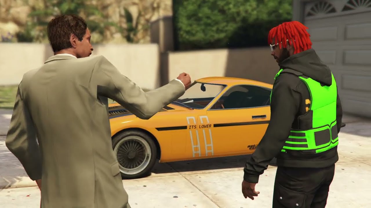 GTA five doing the first car wash missions part one