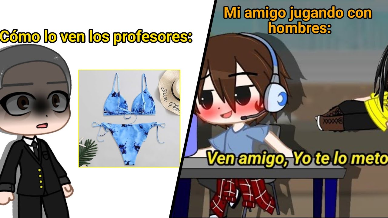 Cómo Lo Ven Los Profesores 😰/ Mí amigo jugando 🏳️‍🌈⁉️ [FELIZ AÑO 2025]