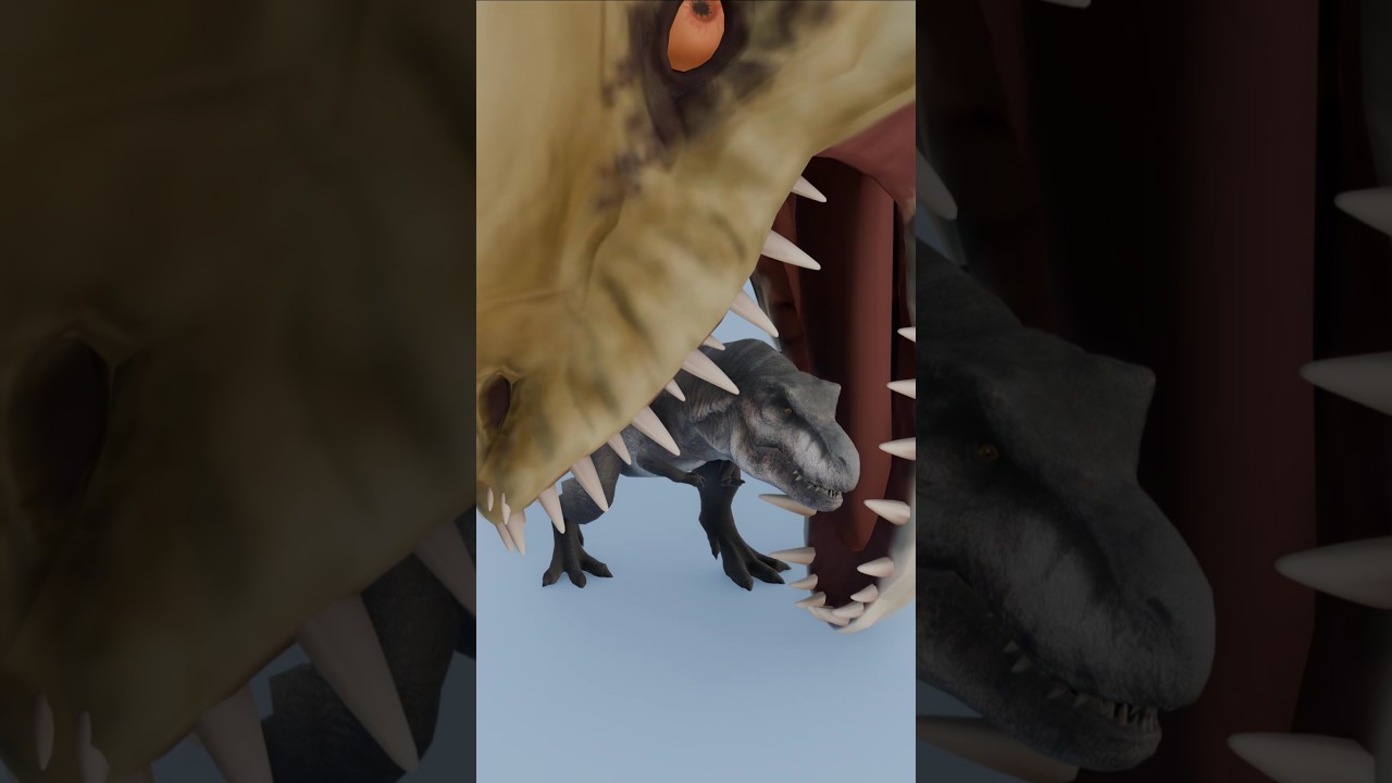 Jurassic World Rebirth T-Rex Vs D-rex
