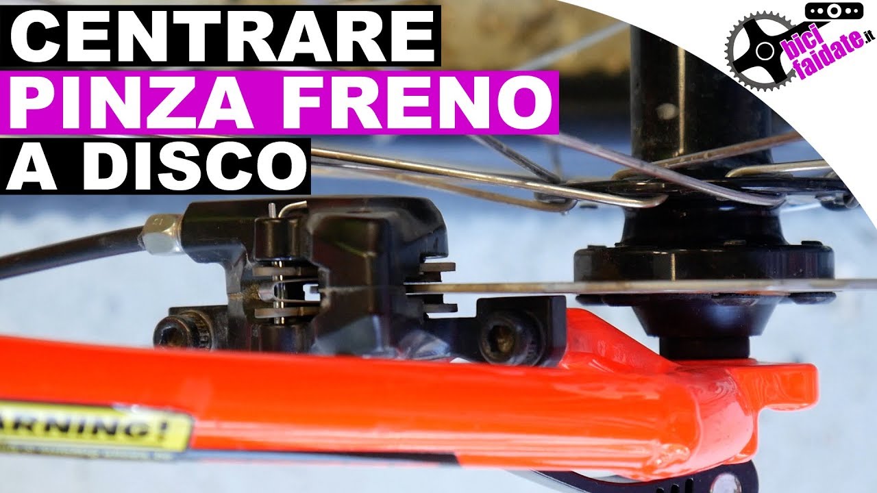 COME REGOLARE IL FRENO A DISCO DELLA MTB 🚴