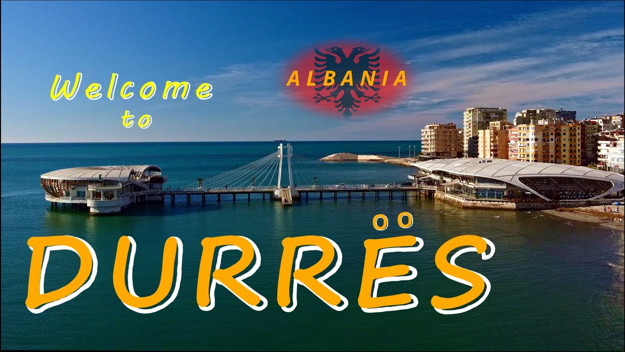 Durres - Beautiful City of Albania 4k
