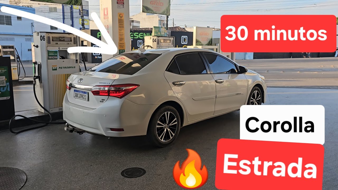 VIAGEM ACELERANDO MUITO COROLLA XEI PELO NORDESTE
