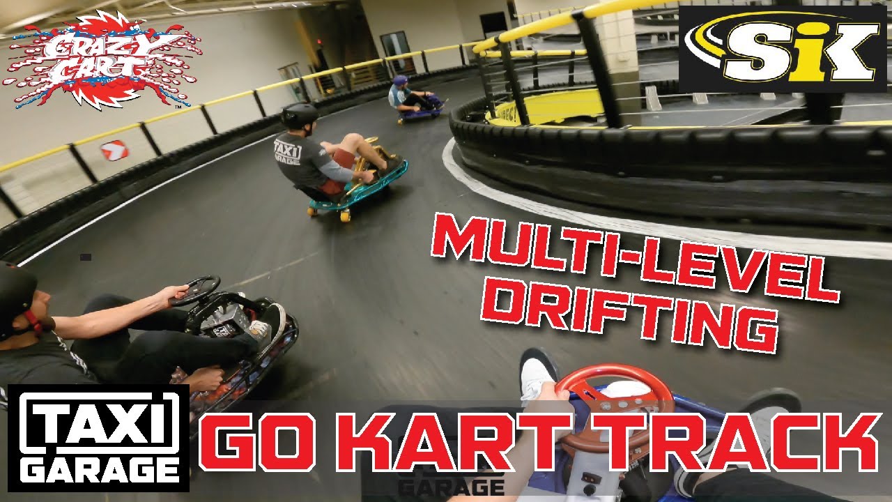 Многоуровневая трасса для картинга Crazy Cart в SIK Daytona | ГАРАЖ ТАКСИ #ОТПРАВЬТЕСЬ С НАМИ