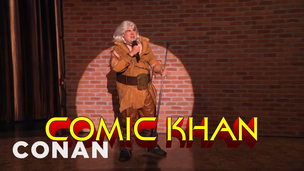 Comic Khan Heralds The Coming Of #ConanCon | CONAN on TBS