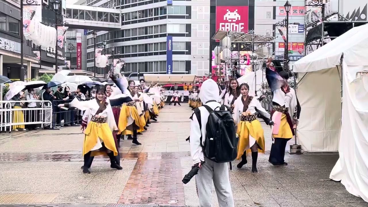 早稲田大学よさこいチーム東京花火2025 彩の輪 東京よさこい 10.11(土)池袋駅前広場