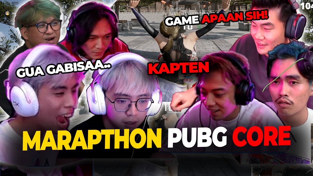 MARAPTHON PUBG CORE🤣GAADA YANG BENER! NGAKAK BANGET🤣 #MARAPTHON3