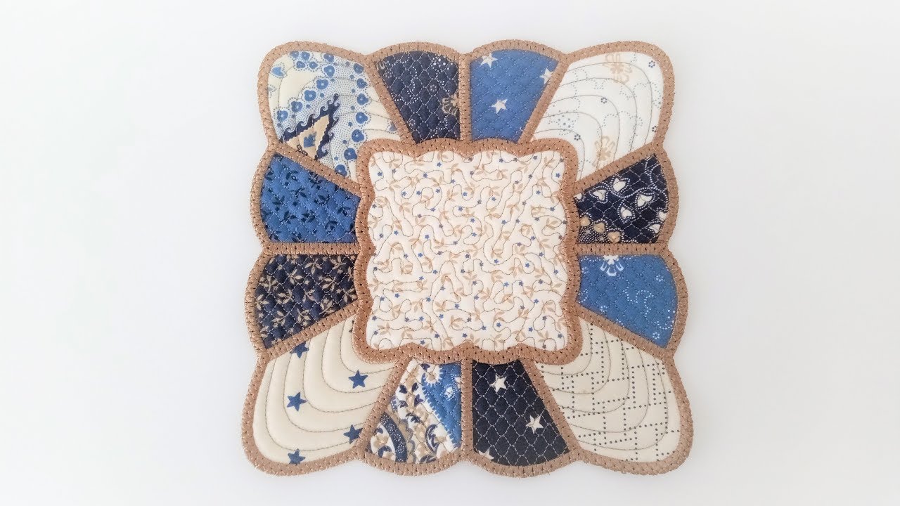 Large Square Scallop Placemat - By Kreative Kiwi