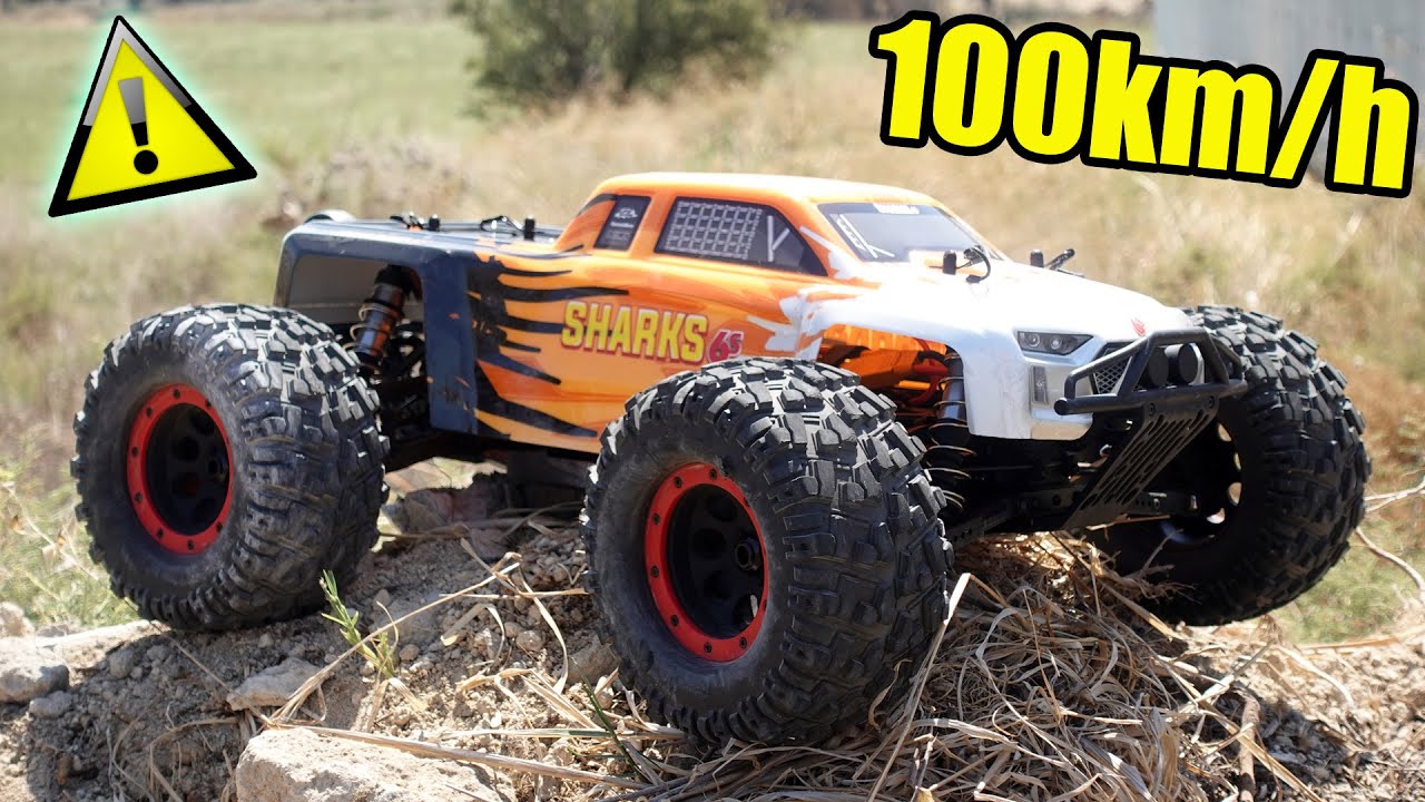 400€ RC Auto | FS Racing SHARKS 6s im Test | 100kmh schnell und groß 🔥