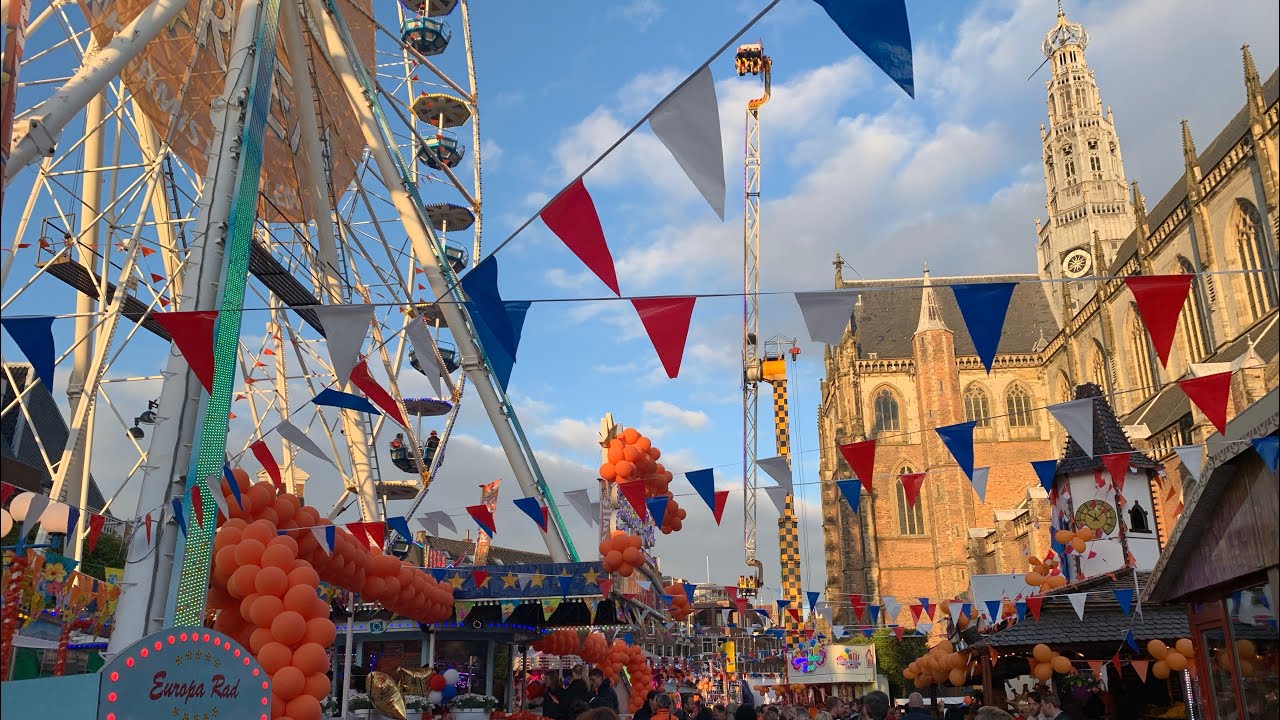 Kermis Haarlem 2022 Koningsdag Grote Markt