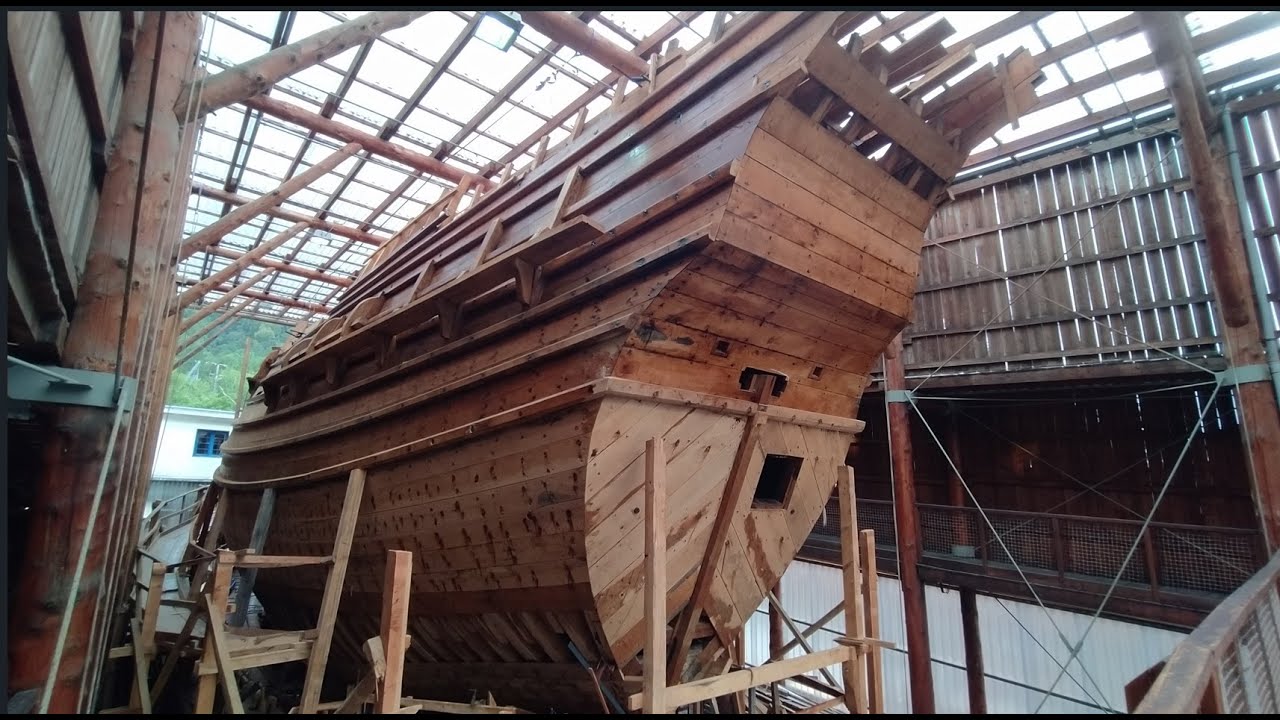 Construcción del ballenero San Juan, Pasaia/Pasajes (España)