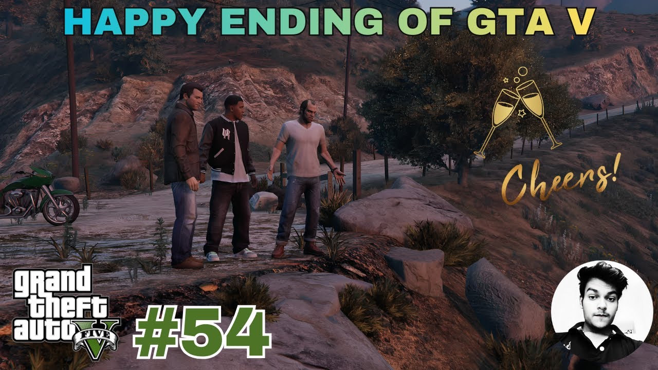 Happy Ending Of GTA V | GTA 5 GamePlay #54