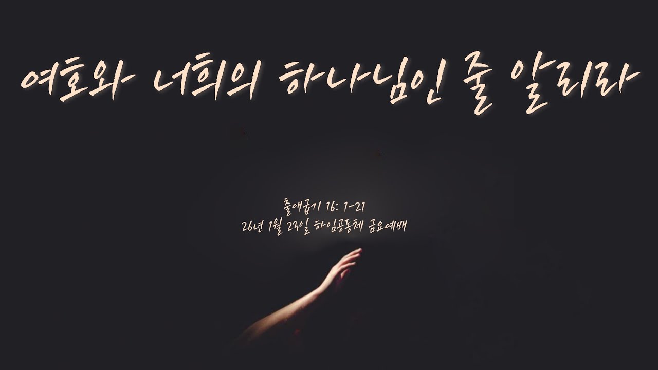 [안산동산교회] 청년교구 Heim Worship | 2026-01-30