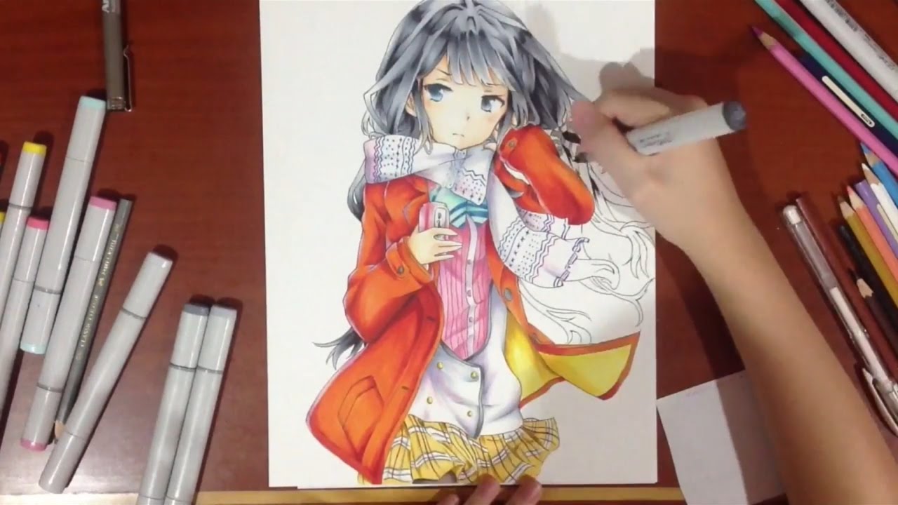 Drawing Aki Adagaki ( 安達垣 愛姫 )  from Masamune-kun no Revenge