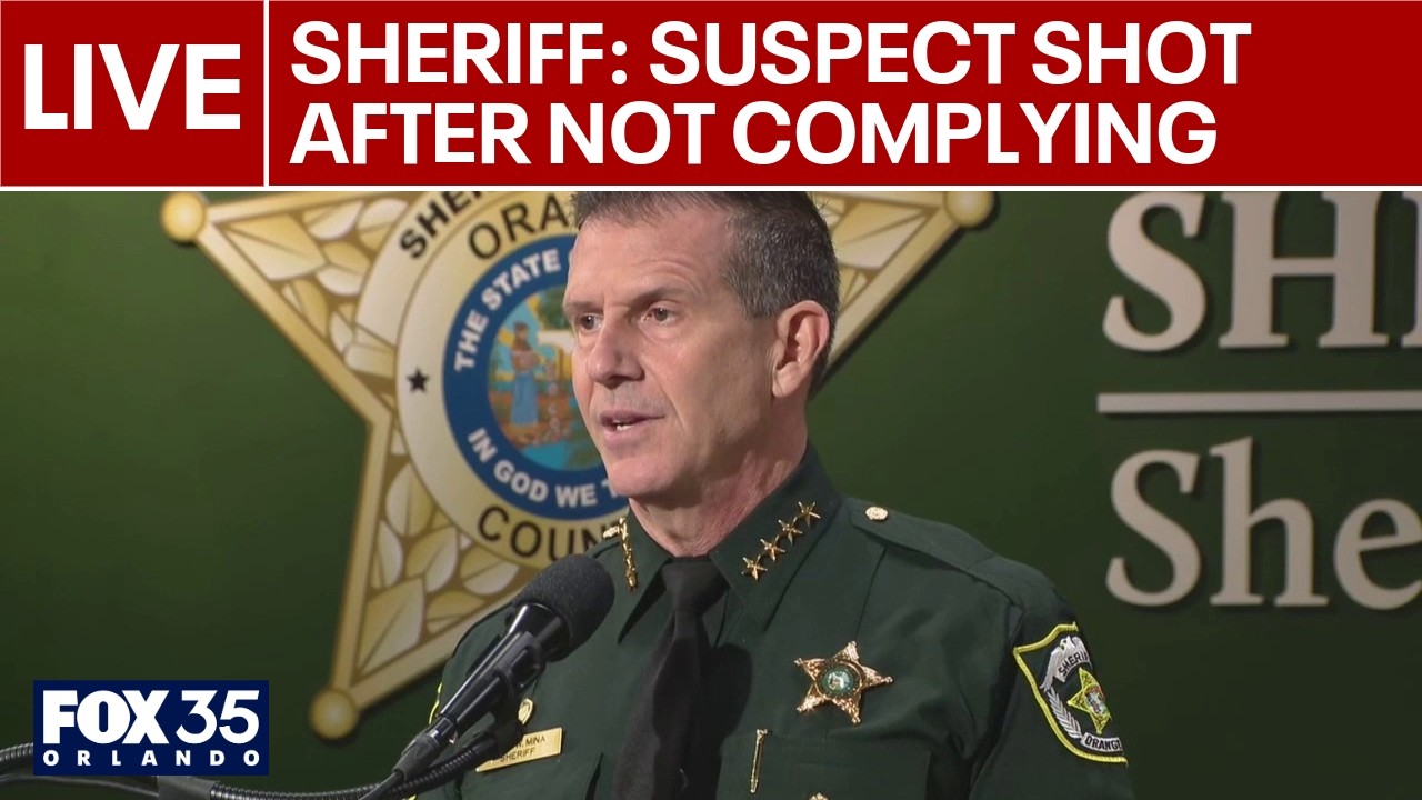 Orange County Sheriff Mina on deputy shooting shoplifting incident