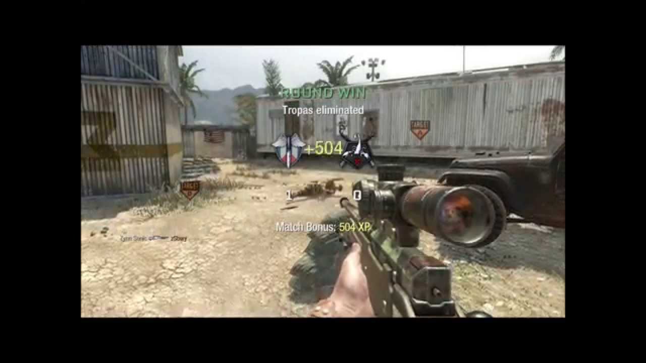BO1 Shot on Firing Range