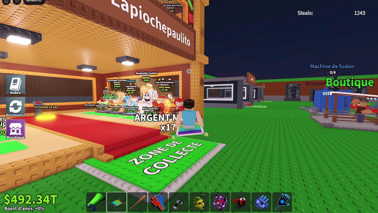#roblox steal a Brainrot Fr trade