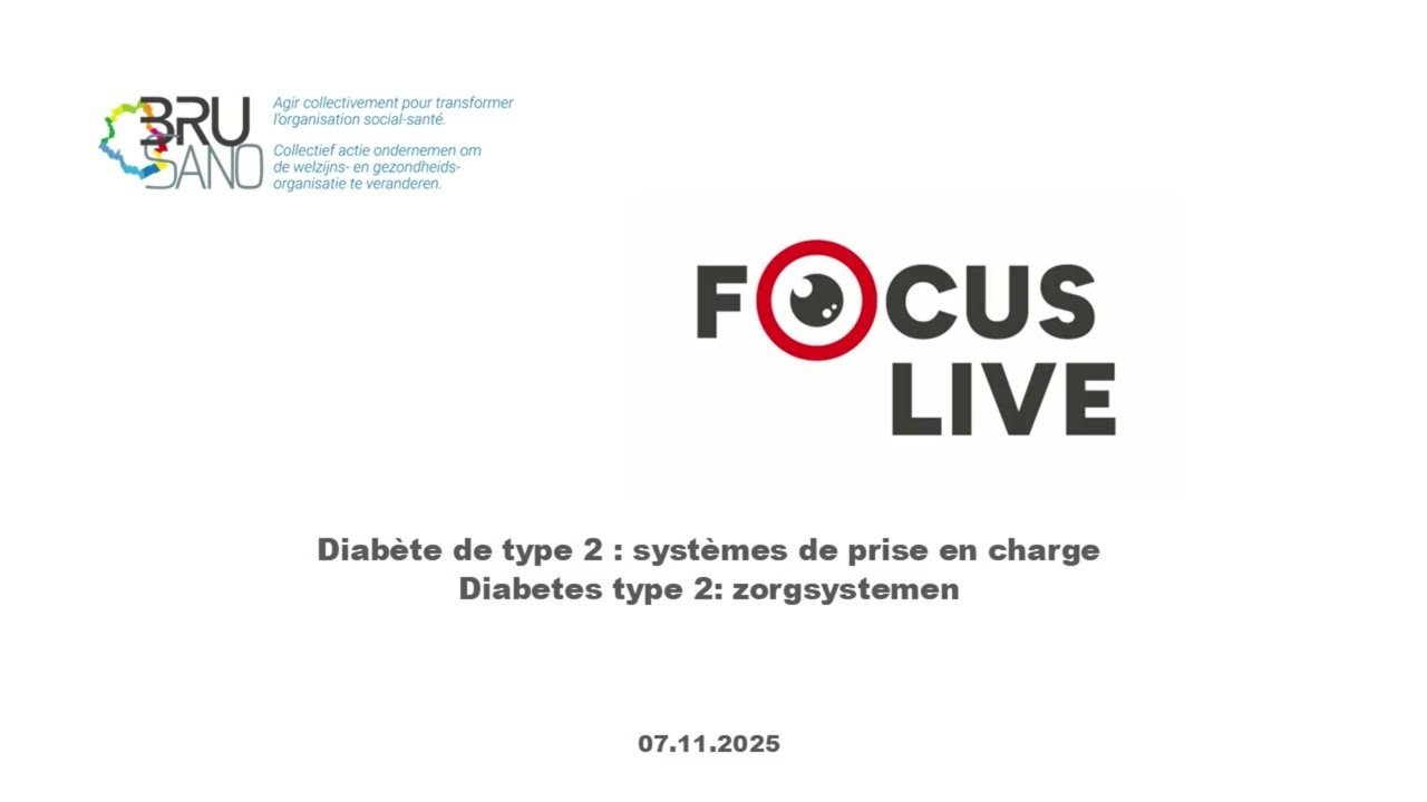 Focus live_Diabète de type 2 : systèmes de prise en charge sans Q&A