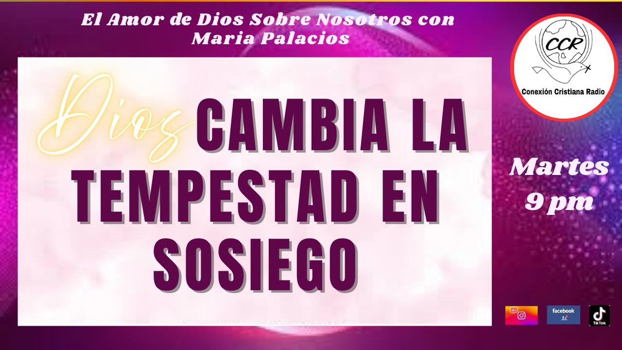 DIOS CAMBIA LA TEMPESTAD EN SOSIEGO