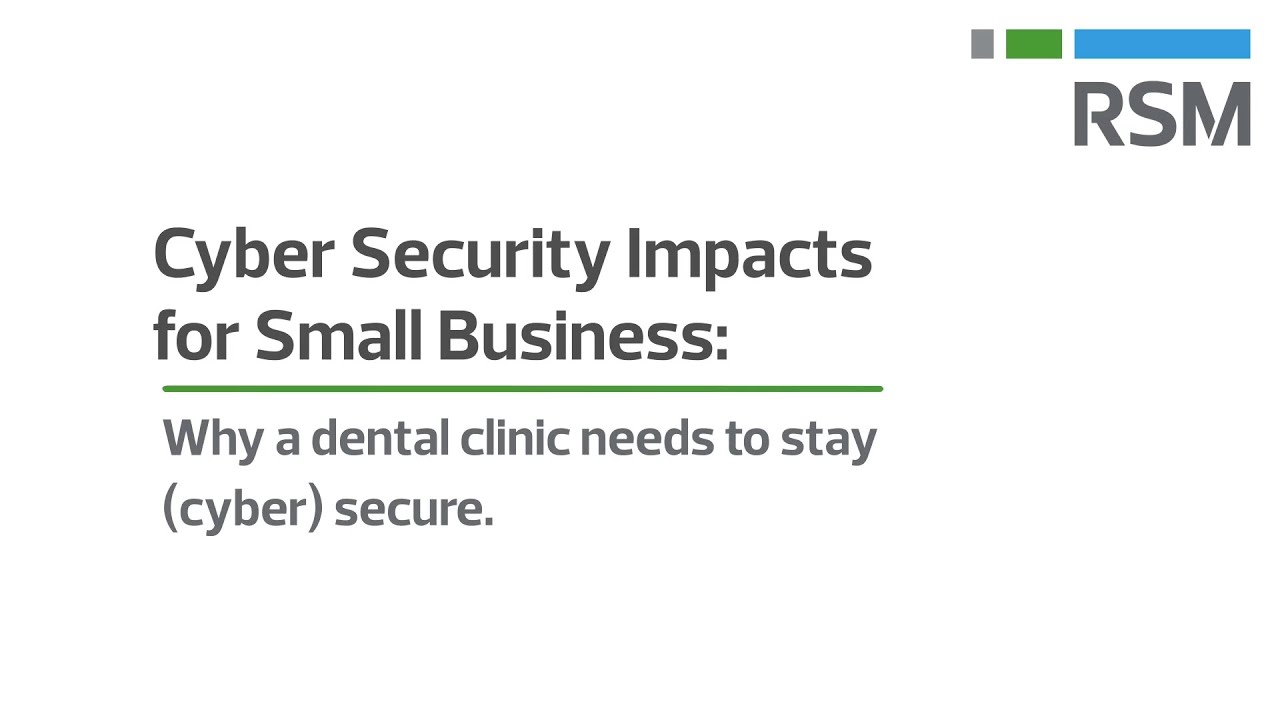 Cyber Security Impacts for Small Business