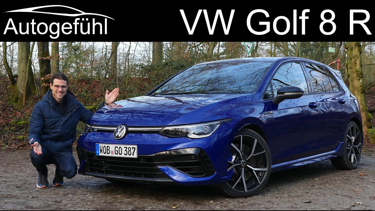 All-new VW Golf 8 R FULL REVIEW - the ultimate 2021 Golf with 320 hp and torque vectoring