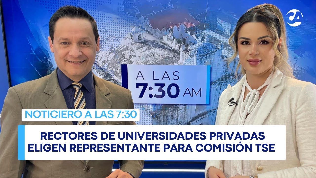 Rectores de universidades privadas eligen representante para Comisión TSE #ALAS730AM (13/01/2026)