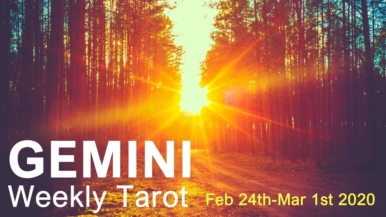 GEMINI WEEKLY TAROT READING  
