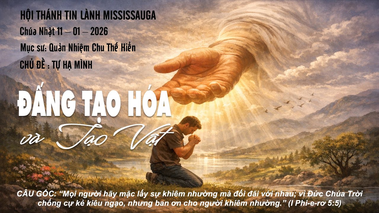 HTTL Mississauga | January 11 | Tự Hạ Mình – Đấng Tạo Hoá Và Tạo Vật | Mục sư Chu Thế Hiển