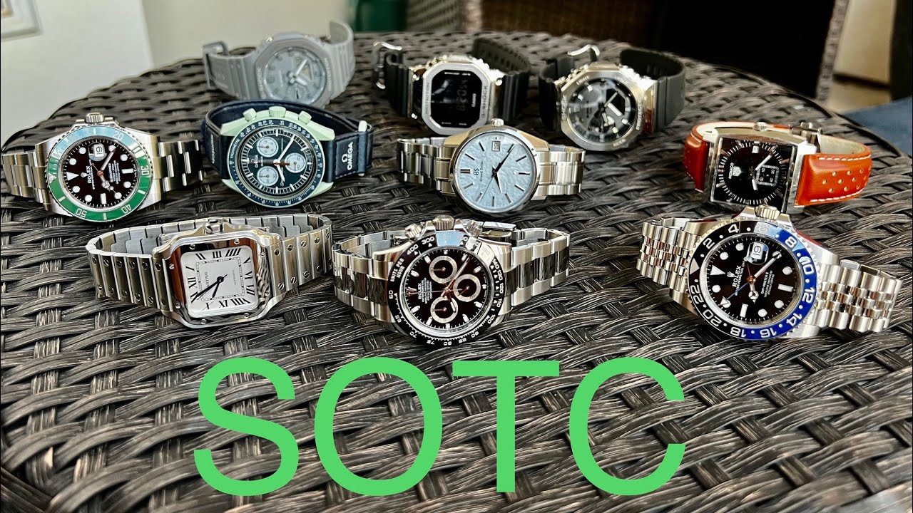 SOTC - State of the Collection - Rolex Daytona Batman/Batgirl Starbucks Cartier Santos Grand Seiko