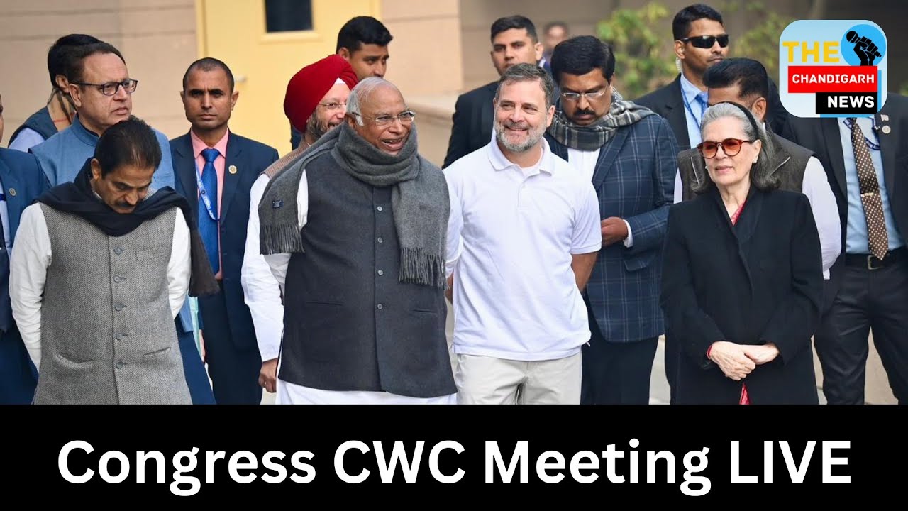 Congress CWC Meeting LIVE: Karnataka Dalit CM Demand Sparks Protest Outside AICC HQ
