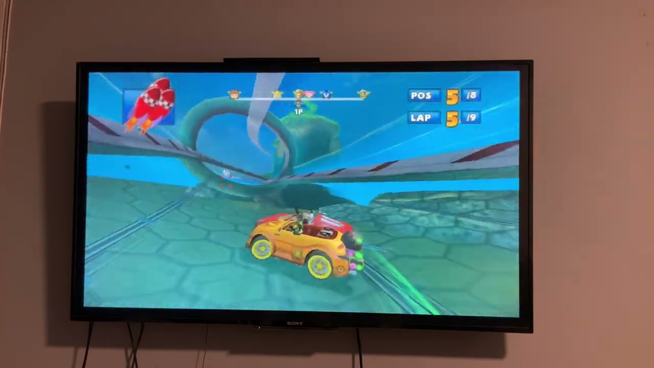 Sonic sega all stars racing ocean ruin Beat gameplay