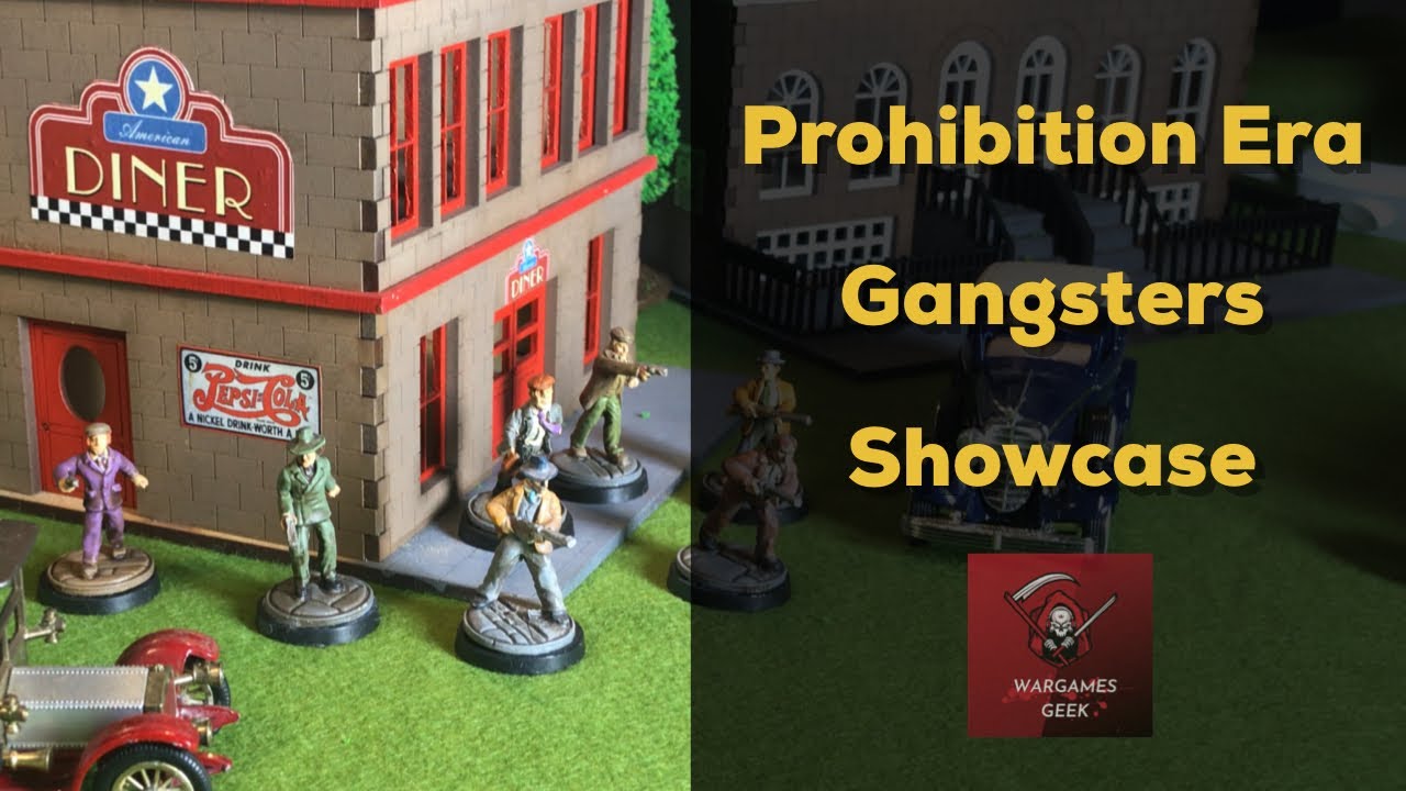 28mm Prohibition Era Gangsters, Wargaming Showcase