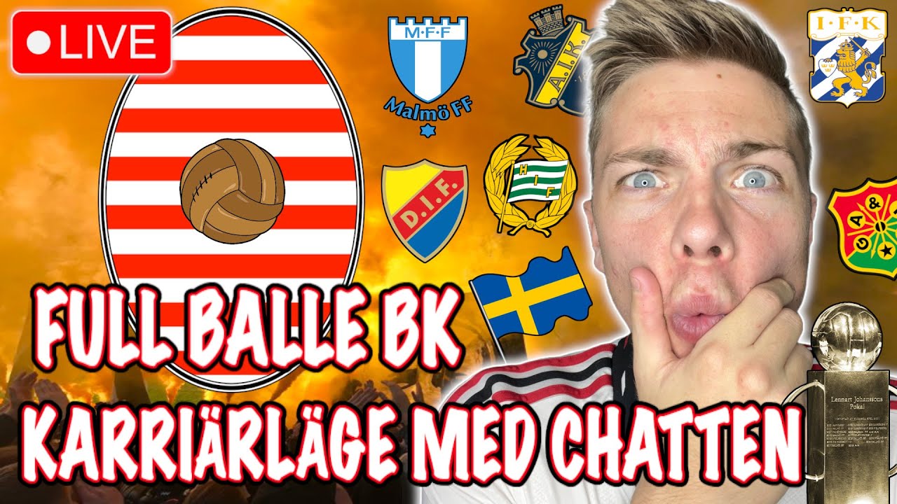 FULL BALLE BK KOMMER VINNA I ÅR!