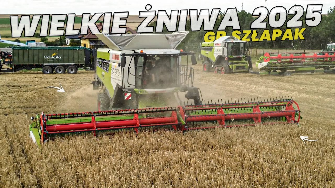 ✩ 🇵🇱 WIELKIE ŻNIWA w FIRMIE SZŁAPAK 2025 ✔ 