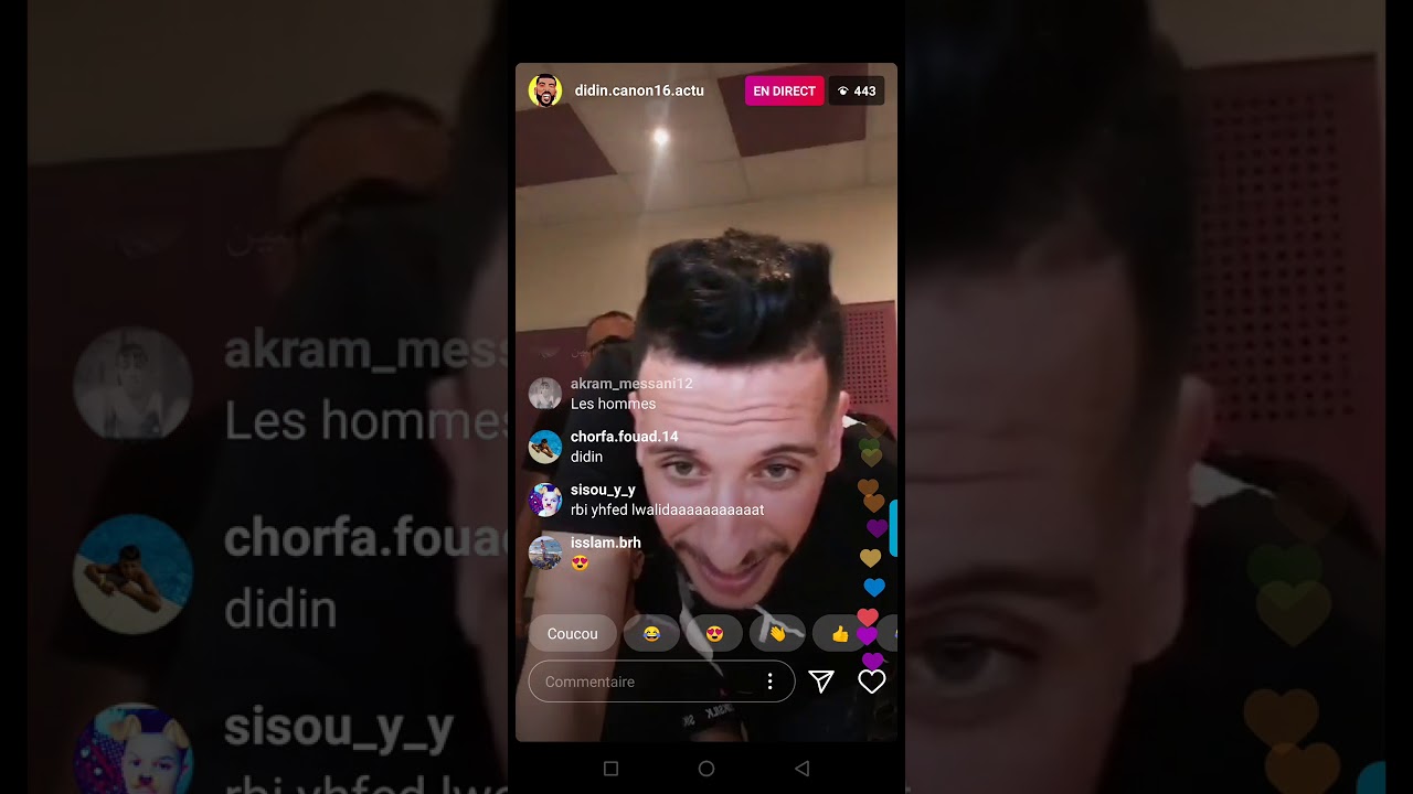 Live En Direct Didin Canon 16 avec Djalil Palermo et Foufa Torino et Akil Sghiir