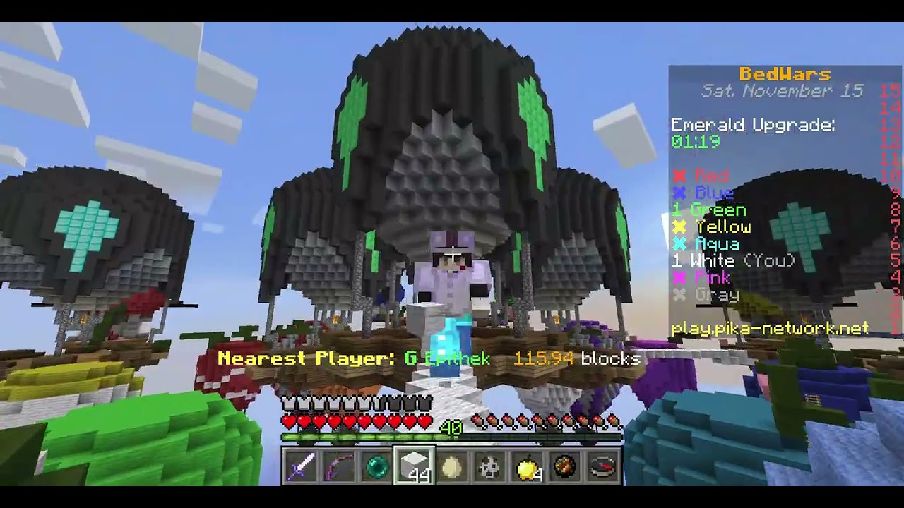 Beating Epithek in bedwars (Fallen Member)