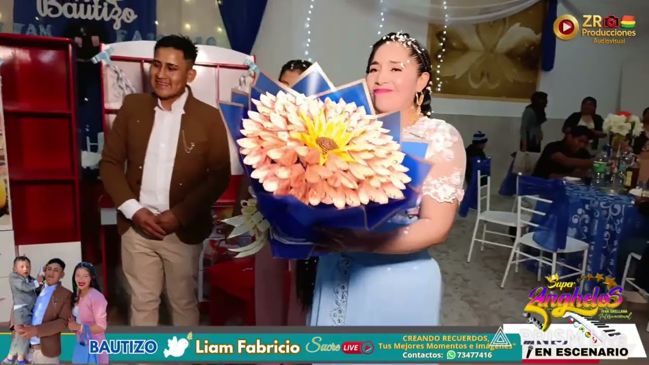 Bautizo Liam Fabricio (Sucre 13 de Septiembre 2025) Grupo Super Anghelos Video 3