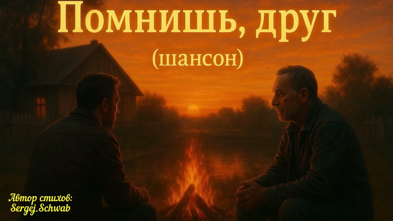 Помнишь, друг (шансон) 💔 Душевная песня, трогающая до слёз